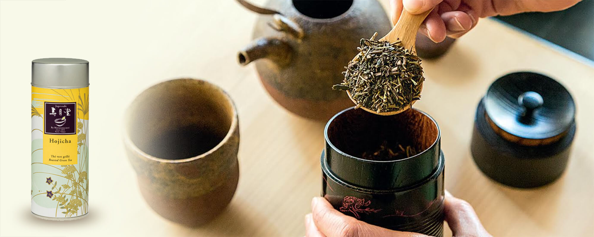 jugetsudo organic hojicha is comforting